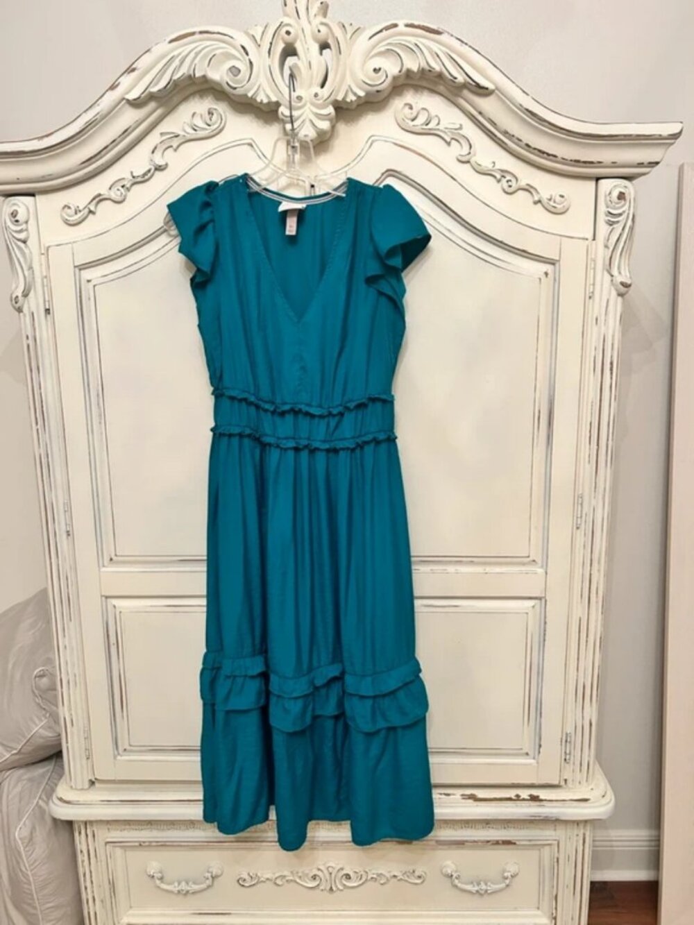 Turquoise dress